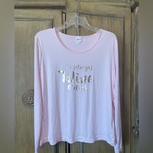 Be yourself sleep top “It’s always Wine O’clock”  M